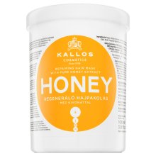 Kallos Honey Repairing Hair Mask mască hrănitoare pentru păr uscat si deteriorat 1000 ml