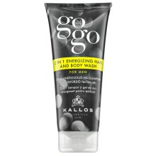 Kallos GoGo 2in1 Energizing Hair And Body Wash shampoo en douchegel 2in1 voor mannen 200 ml