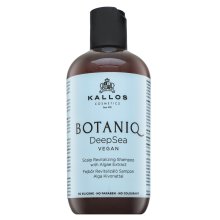 Kallos Botaniq Deep Sea Regenerative Scalp Revitalizing Shampoo Champú fortificante Para la suavidad y brillo del cabello 300 ml