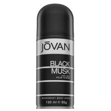 Jovan Black Musk deospray pro muže 150 ml