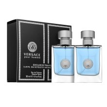 Versace pour Homme ajándékszett férfiaknak Extra Offer 30 ml
