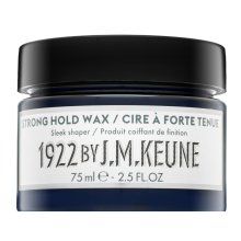 Keune 1922 Strong Hold Wax Cera para el cabello Para una fijación fuerte 75 ml