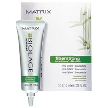 Matrix Biolage Advanced Fiberstrong Cera Repair vlasová kúra pro oslabené vlasy 10 x 10 ml