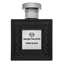 Sergio Tacchini Pure Black Eau de Toilette para hombre Extra Offer 2 100 ml