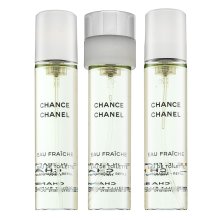 Chanel Chance Eau Fraiche - Refill тоалетна вода за жени Extra Offer 2 3 x 20 ml