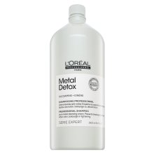 L´Oréal Professionnel Série Expert Metal Detox Professional Shampoo Anti-metal Cleasing Cream čisticí šampon pro lesk a ochranu barvených vlasů 1500 ml