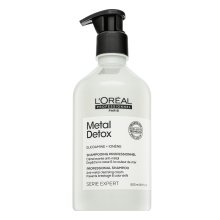 L´Oréal Professionnel Série Expert Metal Detox Professional Shampoo Anti-metal Cleasing Cream Reinigungsshampoo für Glanz und Schutz des gefärbten Haars 500 ml