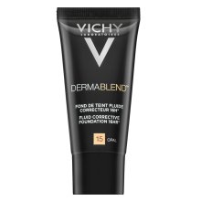 Vichy Dermablend Fluid Corrective Foundation 16HR folyékony make-up az arcbőr hiányosságai ellen 15 Opal 30 ml