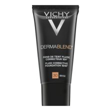 Vichy Dermablend Fluid Corrective Foundation 16HR Flüssiges Make Up für Unregelmäßigkeiten der Haut 30 Beige 30 ml