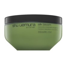 Shu Uemura Silk Bloom Restorative Treatment vyživujúca maska pre hebkosť a lesk farbených a melírovaných vlasov 200 ml