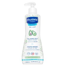 Mustela Bébé Gentle Cleansing Gel shampoo en douchegel 2in1 voor kinderen 500 ml