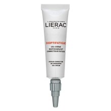 Lierac Dioptifatigue Gel-Créme освежаващ очен гел срещу бръчки, отоци и тъмни кръгове 15 ml