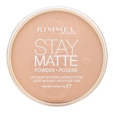 Rimmel London Stay Matte Long Lasting Pressed Powder púder so zmatňujúcim účinkom 004 Sandstorm 14 g