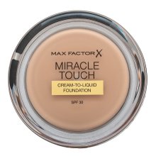 Max Factor Miracle Touch Foundation - 45 Warm Almond hosszan tartó make-up 11,5 g