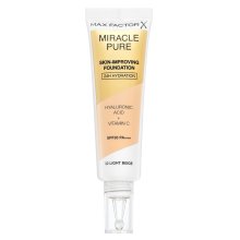 Max Factor Miracle Pure Skin maquillaje de larga duración con efecto hidratante 32 Light Beige 30 ml