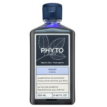 Phyto Purple No Yellow Shampoo getinte shampoo om gele tinten te neutraliseren 250 ml