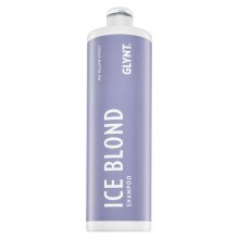 Glynt Ice Blond Shampoo neutralizáló sampon platinaszőke és ősz hajra 1000 ml
