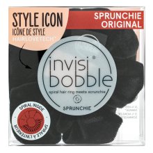 InvisiBobble Sprunchie True Black gumička do vlasov
