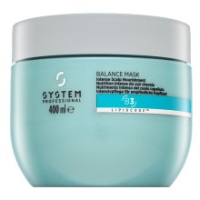 System Professional Balance Mask Máscara de fortalecimiento Para el cuero cabelludo sensible 400 ml