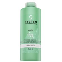 System Professional Nativ Micellar Shampoo mélytisztító sampon a haj újjáélesztéséhez 1000 ml