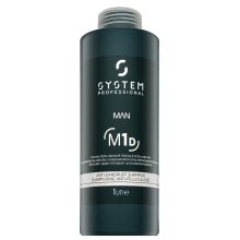 System Professional Man Anti-Dandruff Shampoo Champú limpiador Contra la caspa 1000 ml