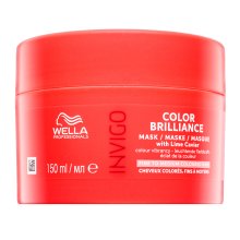Wella Professionals Invigo Color Brilliance Mask with Lime Caviar Máscara protectora Para cabello teñido 150 ml