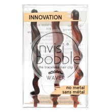 InvisiBobble Waver Pretty Dark Hair Clip 3pcs sponky do vlasů