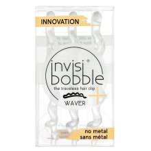 InvisiBobble Waver Plus Crystal Clear Hair Clip 3pcs sponky do vlasů