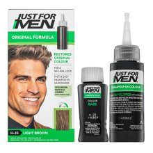 Just For Men Shampoo-in Haircolour farbiges Shampoo für Männer H25 Light Brown 66 ml