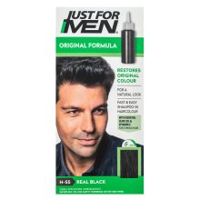 Just For Men Autostop Hair Colour farba na vlasy pre mužov H55 Natural Real Black 35 g