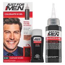 Just For Men Gel Color Culoarea părului pentru bărbati H45 Dark Brown Black