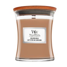 Woodwick Golden Milk vela perfumada 85 g