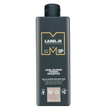 Label.M Cool Blonde Toning Shampoo shampoo tonico per capelli biondo platino e grigi 300 ml