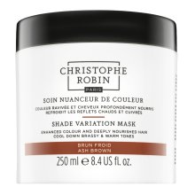 Christophe Robin Shade Variation Mask maschera per ravvivare il colore del marrone freddo Ash Brown 250 ml