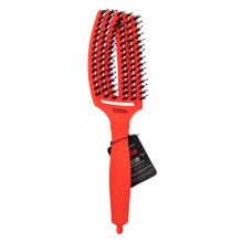 Olivia Garden Fingerbrush Combo Medium Cepillo para el cabello Neon Orange