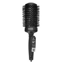Olivia Garden Expert Blowout Shine Round Brush Black 55 mm четка за коса
