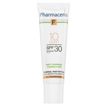 Pharmaceris F Mineral Dermo-Foundation SPF30 Light fluid pentru infrumusetare pentru o piele luminoasă și uniformă 30 ml