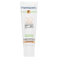 Pharmaceris F Mineral Dermo-Foundation SPF30 Tanned разкрасяващ флуид за уеднаквена и изсветлена кожа 30 ml