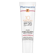 Pharmaceris F Capilar-Correction Fluid SPF20 Porcelain lozione perfezionatrice per l' unificazione della pelle e illuminazione 30 ml