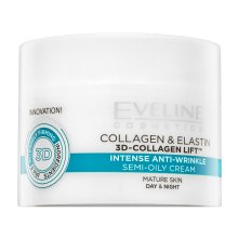 Eveline 3D Collagen Lift Intense Anti-Wrinkle Day & Night Cream omladzujúci pleťový krém proti vráskam 50 ml