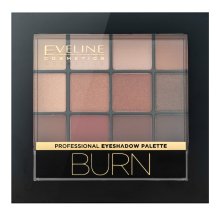 Eveline Eyeshadow Palette paletka očních stínů Burn 12 g