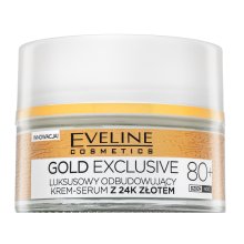 Eveline Gold Exclusive Luxurious Regenerating Cream Serum 80+ cremă de ten pentru piele matură 50 ml