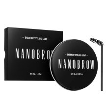 Nanobrow Eyebrow Styling Soap gel para cejas 30 g