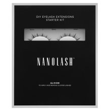 Nanolash DIY Eyelash Extensions Starter Kit kit voor wimperverlenging thuis Flirty