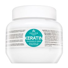 Kallos Keratin Hair Mask pflegende Haarmaske mit Keratin 275 ml