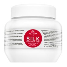 Kallos Silk Hair Mask mască de netezire pentru păr aspru si indisciplinat 275 ml