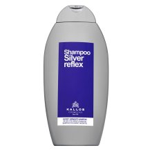 Kallos Silver Reflex Shampoo тонизиращ шампоан за платинено руса и сива коса 350 ml