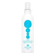 Kallos Hair Straightener Spray gladmakende spray voor het strijken van haar 200 ml