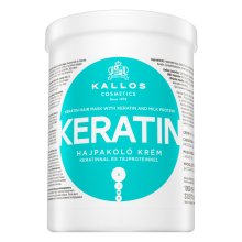 Kallos Keratin Hair Mask vyživujúca maska s keratínom 1000 ml
