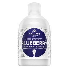 Kallos Blueberry Hair Revitalizing Shampoo tápláló sampon hidratáló hatású 1000 ml